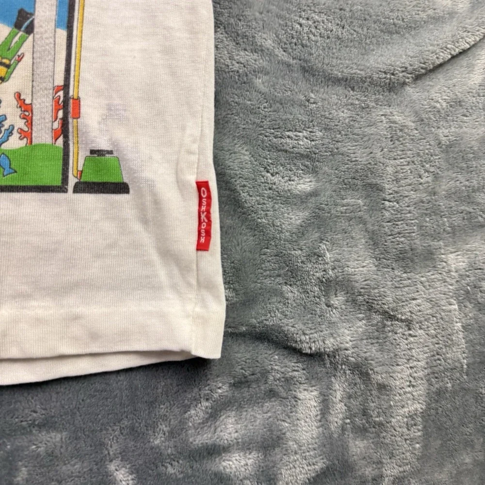 Vintage Diver Dan Children's Ocean Theme Shirt Osh Kosh 80's size 3T